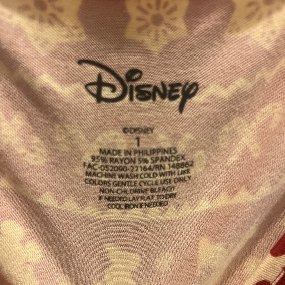 Torrid Disney Tunic - Super Soft Disney Mickey & Friends Holiday Fair Isle Red - Picture 8 of 8